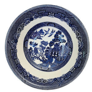 Johnson Brothers Made in England WILLOW BLUE 6" Large Bowl Vintage